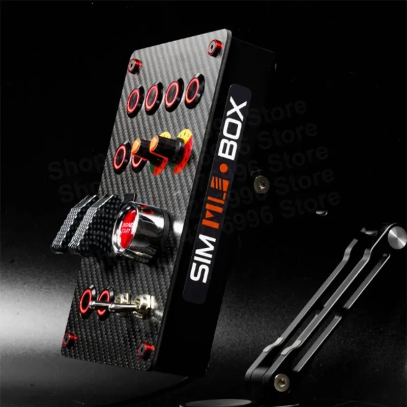 SIMNANMU Button Box SIM Racing Central Control Box PC USB für Fanatec Thrustmaster Simagic für Videospiele