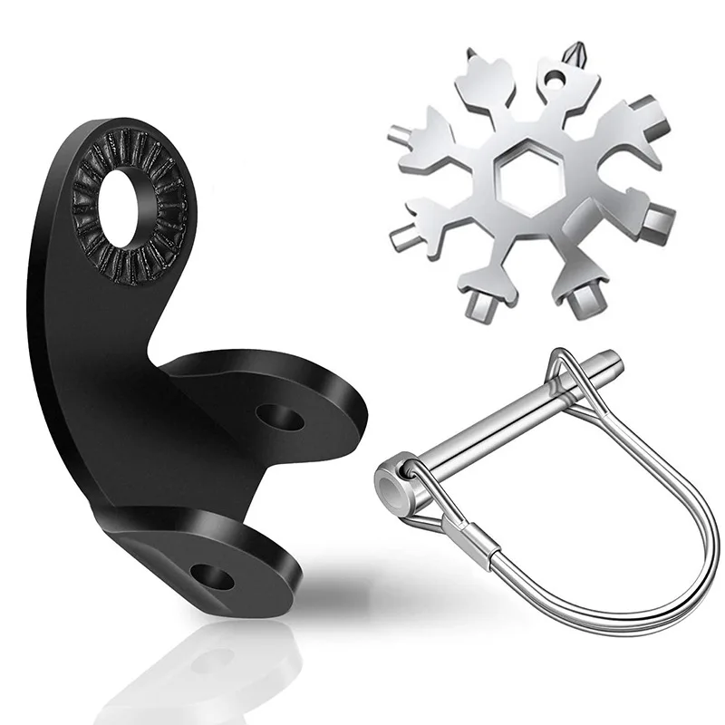 Fahrradhaken Linker Baby Haustier Kleinigkeiten Fahrradanhänger Zubehör Traktionskopf BIKE TRAILER HITCH COUPLER Image