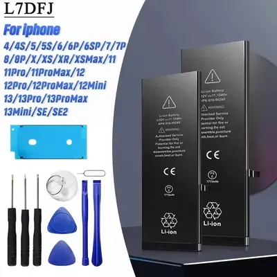 Battery For Apple iPhone 5S 6 6S 6 7 8plus X Xr Xs Max 11 11Pro Max Replacement Bateria For iphone 7 batteries