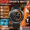 2025 Outdoor-Sport Neue Männer Militär GPS SmartWatch 10ATM Wasserdicht 730 mAh Hohe Batterie Kompass NFC LED Taschenlampe HD Anruf uhr