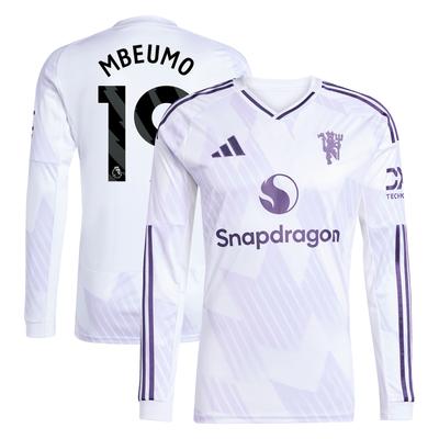 Manchester United adidas Auswärtstrikot 2025-26 – Langarm mit Aufdruck Mbeumo 19 Image