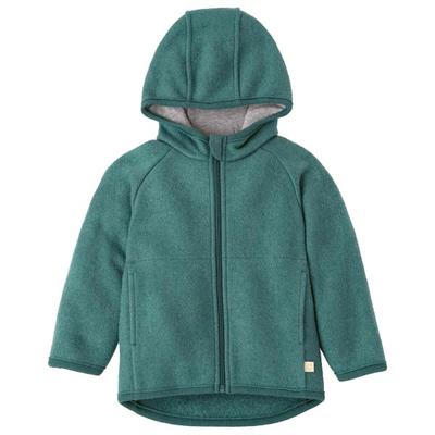 disana - Kid's Walk-Jacke Zipp - Wolljacke Gr 98/104 türkis Image