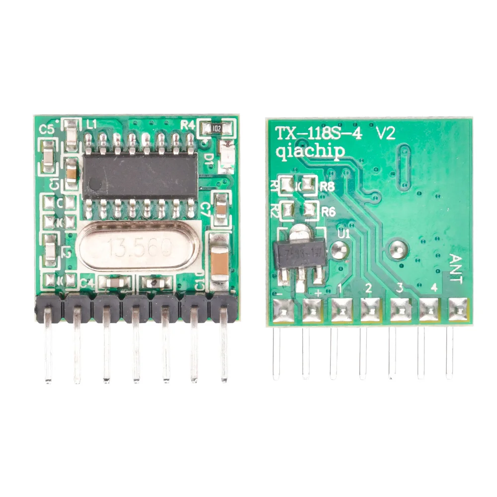 433 MHz drahtloses Weitspannungs-codiertes Übertragungsmodul, drahtloser Kodierungssender, Dekodierungsempfängermodul Image