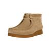Sneaker CLARKS "WallabeeEVO", Herren, Gr. 39, beige, casual, Schuhe, aus hochwertigem Wildleder