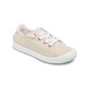 Sneaker ROXY "Bayshore Plus", Gr. 6(36), beige, Obermaterial: 98, 95% Baumwolle / 1, 05% Metall, Futter: 100% Textil, Laufsohle: 100% TPR, Schuhe
