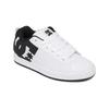 Sneaker DC SHOES "Court Graffik", Gr. 9(42), rosa (rose), 57.05% Leder, 28.2% Synthetikmaterial, 13.87% Polyester, 0.88% Textil, Schuhe