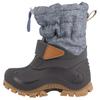 Snowboots LURCHI "Finn", Kinder, Gr. 25, blau (grau, jeansblau), Synthetik, Textil, sportlich, Schuhe, Winterboots mit Schurwolle, Größenschablone zum Download