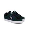Sneaker DC SHOES "Pure Elastic", Kinder, Gr. 13,5(31), grün, navy, schwarz, 55.4% Leder, 44.6% Synthetikmaterial, Schuhe