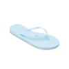 Sandale ROXY "Viva Iv", Gr. 6(36), blau (sky blau), Obermaterial: 98% Synthetik / 2% Metall, Futter: 100% Synthetik, Laufsohle: 100% geschäumtes Gummi, Schuhe