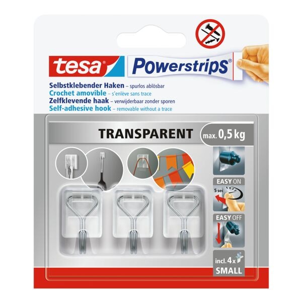 tesa Powerstrips Klebehaken 3x 1 kg Image