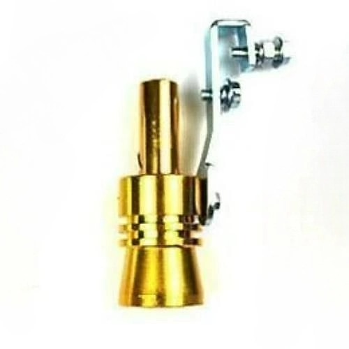 Auspuffrohr, übergroßer Brüller für Autos und Motorräder, Turbo-Sound-Pfeife, Endrohrsimulator, lautes Schalldämpfer-Modifikationszubehör, Geräuschverstärker-Tool Image