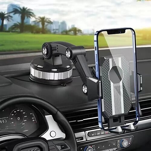 Super-Adsorptions-Telefonhalter, Auto-Armaturenbrett-Halterung mit Saugnapf, universeller, kreativer Navigationsständer, verstellbare Windschutzscheiben-Telefonhalterung für GPS-Smartphone