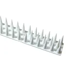 Punte di plastica per spine di uccelli Deterrente per piccioni lunghi Punte deterrenti per uccelli Deterrente per gatti alti 45 * 4,5 * 3,7 cm Punte anti-uccelli per esterni
