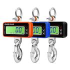 Digital Crane Scale 1500kg/500kg Digital Crane Scale 20M Remote Control 1000kg Heavy Duty Hanging Scales LCD Industrial Hook Weighing Blance N/lb/KG(1500kg Orange)