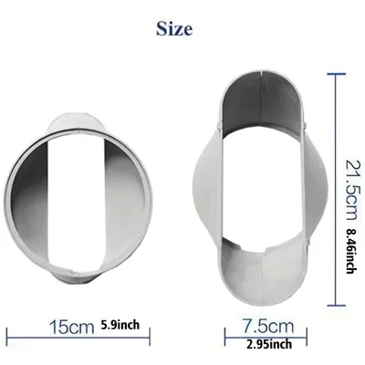 Air Conditioning Window Adapter,air Conditioner Exhaust Hose Adapter,window Seal For 5.9“ Portable Air Conditioner Exhaust Hose