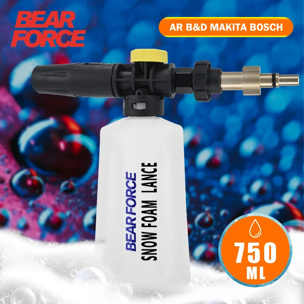 Auto Waschmaschine Schnee schaum lance schaum generator Auto Waschen Sprayer Schaum Pistole Maker für AR Black Decker Makita Bosch
