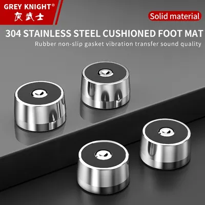 4pcs solid aluminum alloy shockproof foot nail hifi foot pad amplifier CD player multi-function non-slip machine tripod