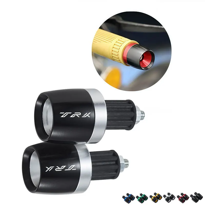 2PCS Motorrad Zubehör Lenker Griffe Enden Griff Bar Kappe End Stecker Für Benelli TRK 502 502X TRK502/X alle Jahr Zubehör Image