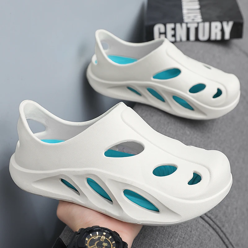 Sommersandalen für Herren, leichte, atmungsaktive, verschleißfeste Outdoor-Strandschuhe Image