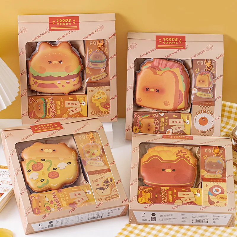 What Are The Cute Bread Hamburgers Fun Food Games Handbücher Creative Children Is Briefpapier- und Geschenksets für heute Image