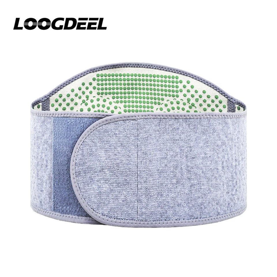 LOOGDEEL Einstellbare Winter Heizung Elastizität Erwärmung Taille Anti-Kälte Warme Bauch Lenden Akupunktur Taille Schutz Frauen Männer Image