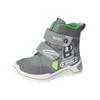 Stiefelette RICOSTA "Ricosta Stiefelette Lederimitat/Textil", Kinder, Gr. 32, bunt (grau, grün), Lederimitat, Textil, casual, Schuhe