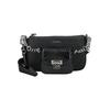 Henkeltasche STEVE MADDEN "STEVE MADDEN Taschen Lederimitat", Damen, Gr. one size, schwarz (schwarz, silber), Lederimitat, Taschen