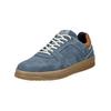 Sneaker BULLBOXER "Bullboxer Sneaker Veloursleder", Herren, Gr. 45, blau (jeans), Veloursleder, casual, Schuhe