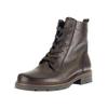 Schnürstiefelette GABOR "Gabor Stiefelette Nappaleder", Damen, Gr. 38,5, braun (mocca), Nappaleder, casual, Schuhe