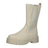 Stiefel STEVE MADDEN "STEVE MADDEN Stiefel Leder", Damen, Gr. 39, weiß (bone), Leder, casual, Schuhe