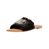 Pantolette STEVE MADDEN "STEVE MADDEN Pantoletten Textil", Damen, Gr. 38, schwarz, Textil, casual, Schuhe