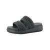 Pantolette PAUL GREEN "Paul Green Pantoletten Lederimitat", Damen, Gr. 39, schwarz, Lederimitat, casual, Schuhe