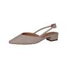 Slingpumps PETER KAISER "Peter Kaiser Pumps Nappaleder", Damen, Gr. 38,5, weiß (sanftes weiß), Nappaleder, casual, Schuhe