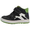 Sneaker LURCHI "Dolto TEX", Kinder, Gr. 28, grün (schwarz, weiß, grün), Veloursleder, sportlich, Schuhe, Klettboots mit TEX, Größenschablone zum Download