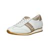 Sneaker PAUL GREEN "Paul Green Sneaker Leder", Damen, Gr. 39, weiß (weiß, beige), Leder, casual, Schuhe