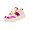 Plateausneaker STEVE MADDEN "STEVE MADDEN Sneaker Veloursleder/Textil", Damen, Gr. 41, orange, Veloursleder, Textil, casual, Schuhe