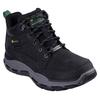 Schnürstiefel SKECHERS "RESPECTED JOHN DEERE-LANDIN", Herren, Gr. 43, schwarz, Leder, casual, Schuhe, Boots mit John Deere Collaboration