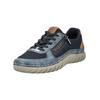 Sneaker BUGATTI "bugatti Sneaker Lederimitat/Textil", Herren, Gr. 45, blau (dunkelblau), Lederimitat, Textil, casual, Schuhe