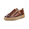 Sneaker PIKOLINOS "PIKOLINOS Sneaker Leder", Damen, Gr. 38, braun (dunkelbraun), Leder, casual, Schuhe