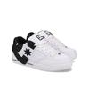 Sneaker DC SHOES "DC Command", Gr. 10(43), weißschwarz, 50.46% Leder, 49.54% Synthetikmaterial, Schuhe