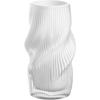 Dekovase LEONARDO "GK/Vase VERDI", weiß, B:10cm H:19,4cm T:10cm, Glas, Vasen