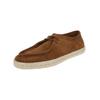 Schnürschuh GEOX "Geox Halbschuhe Veloursleder", Herren, Gr. 41, braun (mittelbraun), Veloursleder, casual, Schuhe