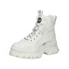 Schnürstiefelette BUFFALO "Buffalo Stiefelette Textil", Damen, Gr. 39, weiß, Textil, casual, Schuhe