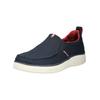 Slipper BUGATTI "bugatti Slipper Textil", Herren, Gr. 43, blau (dunkelblau), Textil, casual, Schuhe