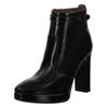 High-Heel-Stiefelette NERO GIARDINI "Nero Giardini Stiefelette Leder", Damen, Gr. 40, schwarz (schwarz lack), Leder, elegant, Schuhe