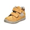 Klettschuh PEPINO "Pepino Halbschuhe Nubukleder/Textil", Kinder, Gr. 26, gelb (senf), Nubukleder, Textil, casual, Schuhe