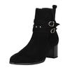 Stiefelette GABOR "Gabor Stiefelette Veloursleder", Damen, Gr. 42, gold (schwarz, gold), Veloursleder, casual, Schuhe