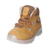 Schnürstiefelette PEPINO "Pepino Stiefelette Leder/Textil", Kinder, Gr. 23, gelb (senf), Leder, Textil, casual, Schuhe