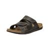 Pantolette ROHDE "Rohde Pantoletten Leder", Herren, Gr. 43, grün (olive), Leder, casual, Schuhe