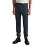 Jerseyhose MARC O'POLO "aus recycelter Baumwolle", Damen, Gr. XXL, Normalgrößen, blau (schwarz navy), Obermaterial: 100% Baumwolle, unifarben, casual, regular fit normal, Hosen
